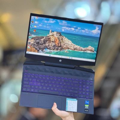 لپ تاپ استوک گیمینگ اچ پی HP Pavilion Gaming 15 i5| 16GB| 512GB SSD